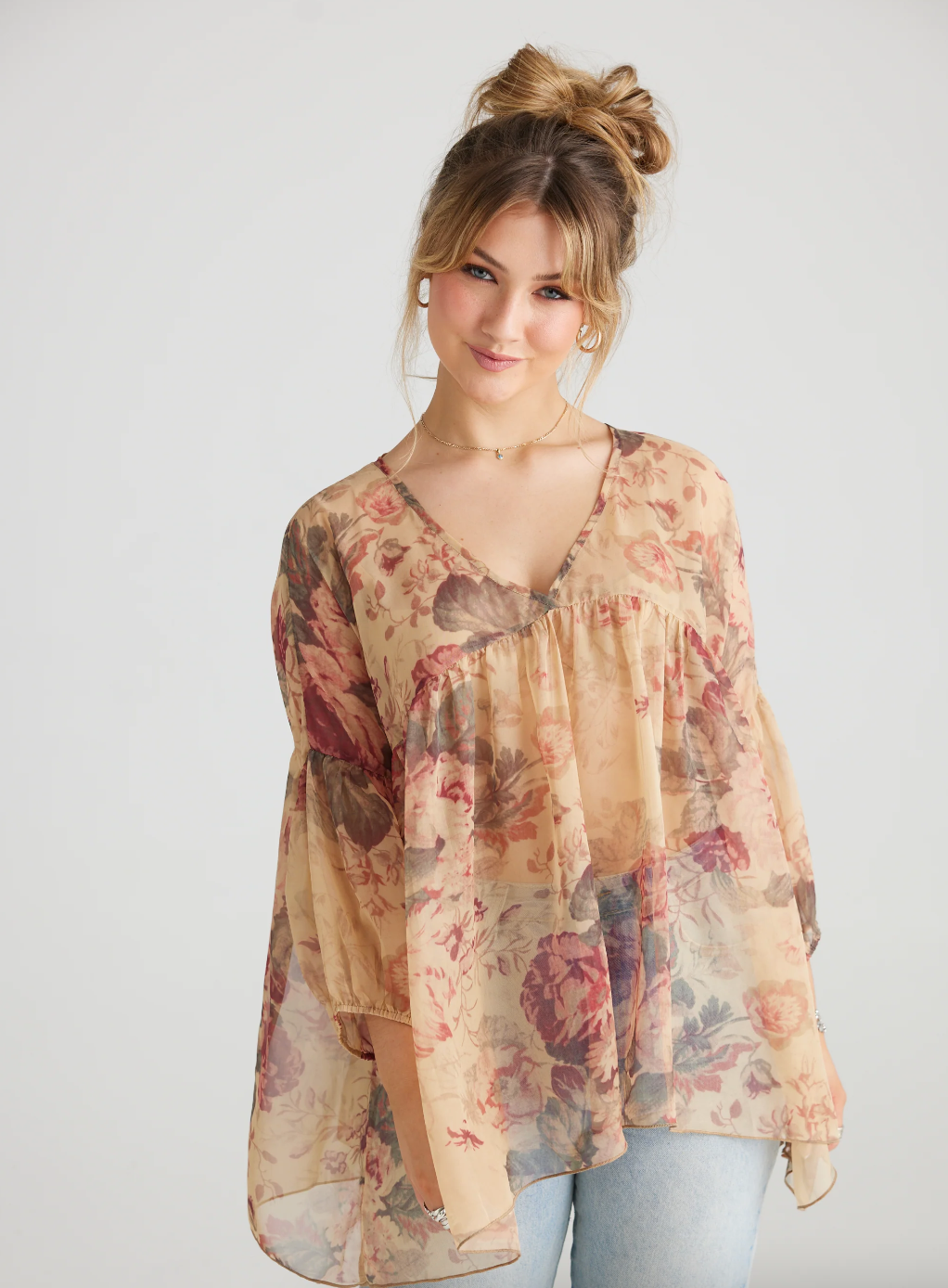 Ariel Chiffon Blouse