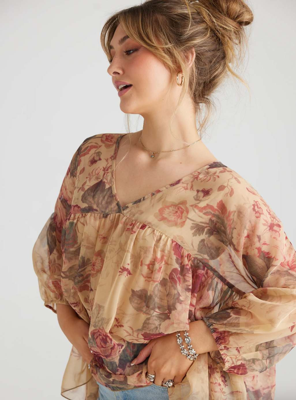 Ariel Chiffon Blouse