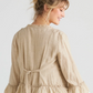 Bronte Linen and Lace Jacket