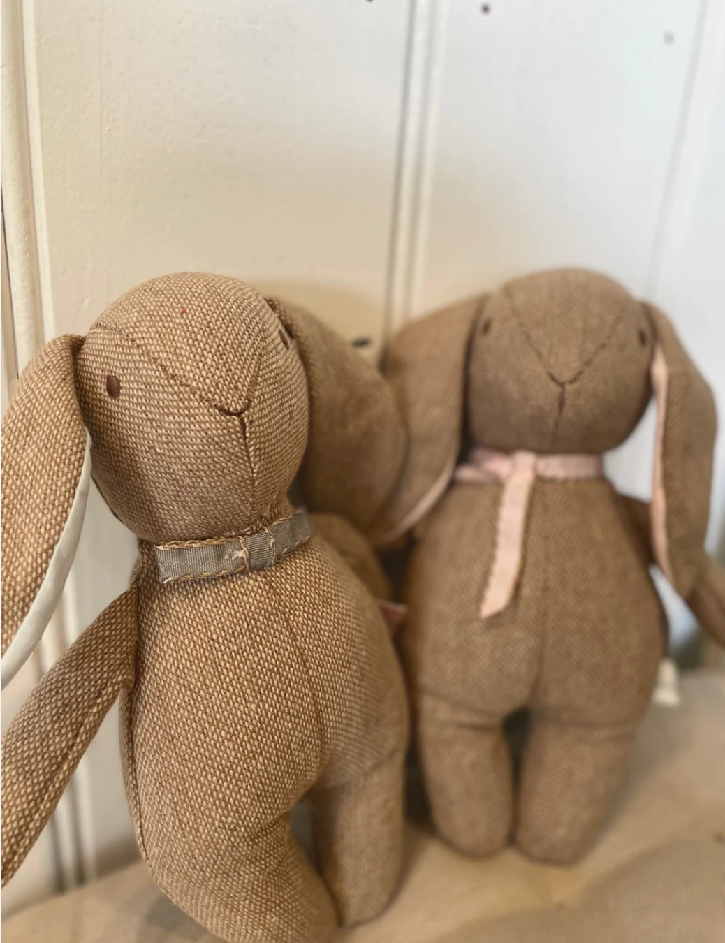 Tweed Soft Toy. Albert and Victoria. Soft Bunny toy