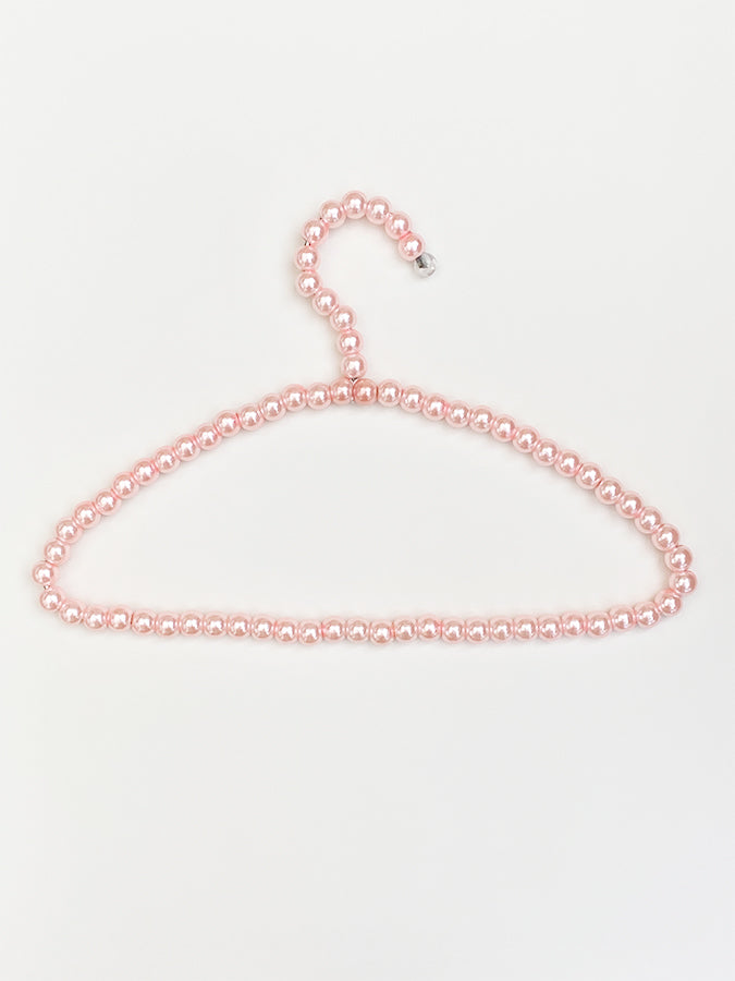 Pearl coat hanger