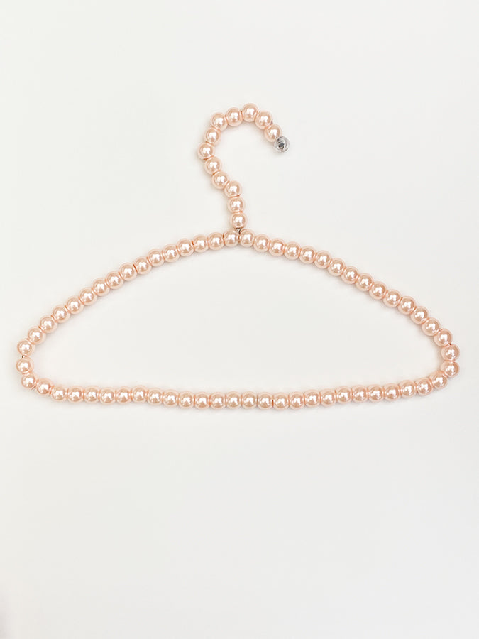 Pearl coat hanger