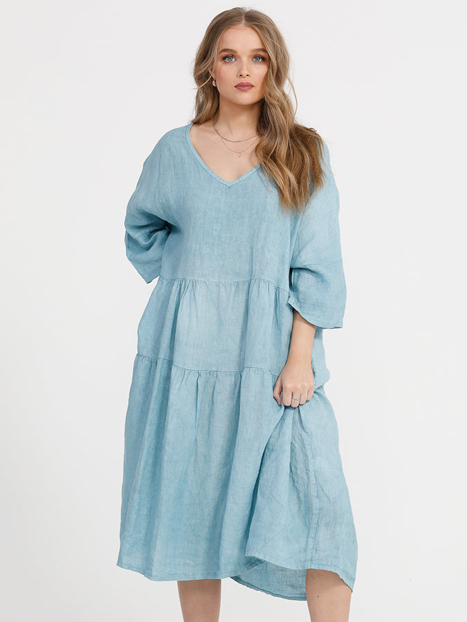 Stella Linen Dress