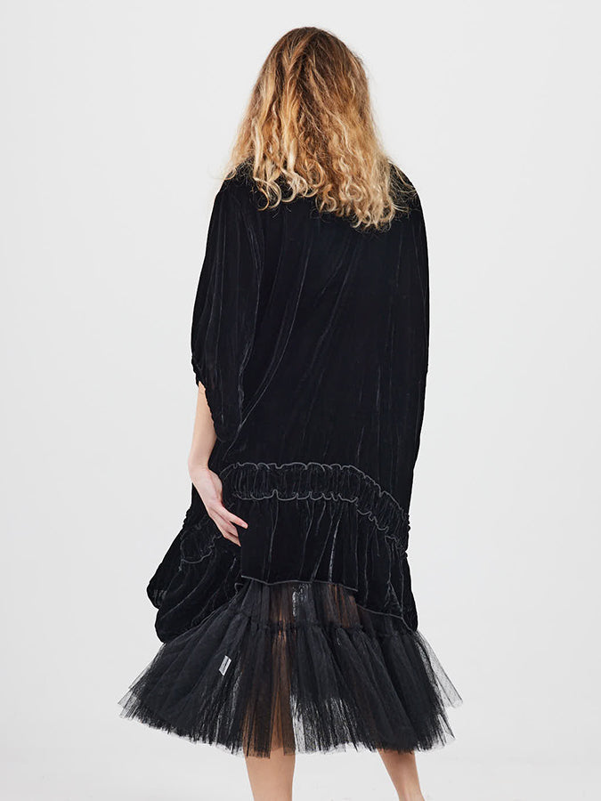 Velvet Florentine Coat-dress.