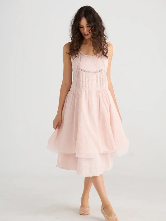 Cinderella Dress. Powder Pink