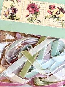 Vintage Ribbon Collection . Number 1. Pastels