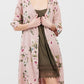 Abigail Floral Coatdress - Linen button up coat