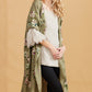 Abigail Floral Coatdress - Linen button up coat