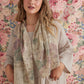 Antique Garden Cotton Scarf