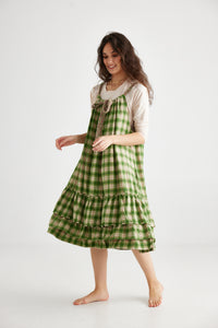 London Dress. Green