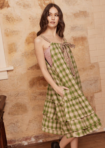 London Dress. Green