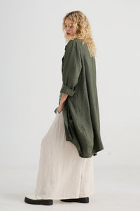 Lucille Linen Pants - Cream
