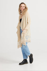 Poet cardigan. Biscotti