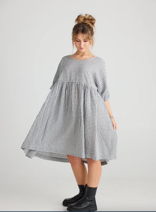 Miranda Check Dress