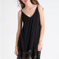 Cotton and Lace Slip