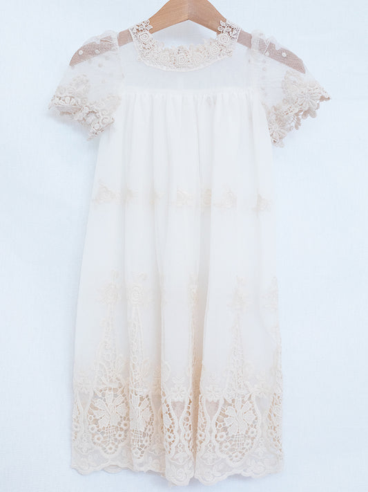 Heirloom Cherub Lace Dress