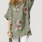 Floral Linen Contessa Top