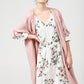FLORAL MIA DRESS - Pure linen day dress