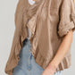 Pure Linen Fifi Jacket - Short Linen Jacket
