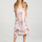 Floral Primavera Dress - Long Pure Linen Dress