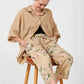 LINEN TEDDY SHIRT - Pure linen Loose Fit shirt