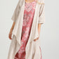 Floral Primavera Dress - Long Pure Linen Dress