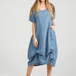 Solid Primavera Dress - Long Pure Linen Dress