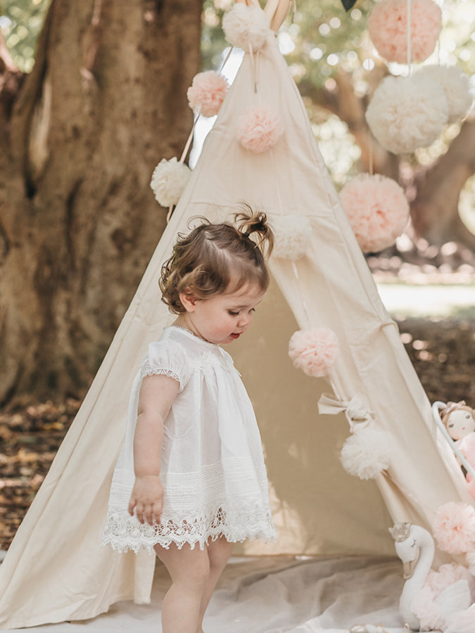 Cotton Candy Pom Pom Garland