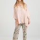 LINEN TEDDY SHIRT - Pure linen Loose Fit shirt