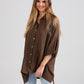 LINEN TEDDY SHIRT - Pure linen Loose Fit shirt