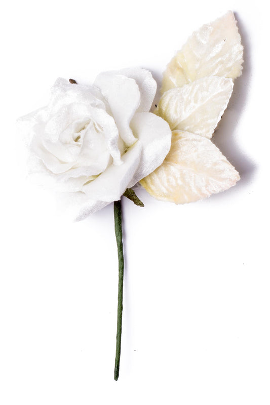 Vintage Rose - White